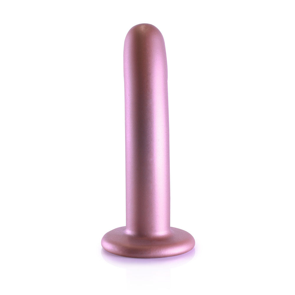 OUCH! Smooth Silicone G-Spot Dildo - 6'' / 14.5 cm-(ou820ros) - OU820ROS