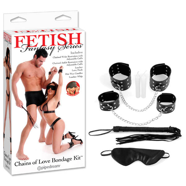 Fetish Fantasy Series Chains Of Love Bondage Kit-(pd2126-00) - PD2126-00