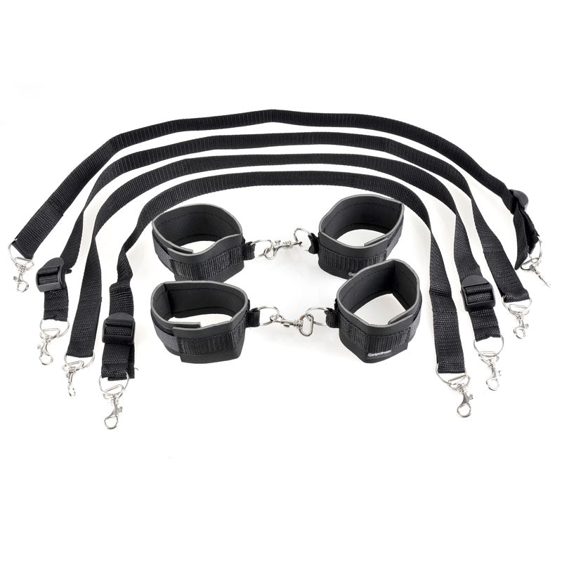 Fetish Fantasy Series Cuff & Tether Set-(pd2151-23) - PD2151-23