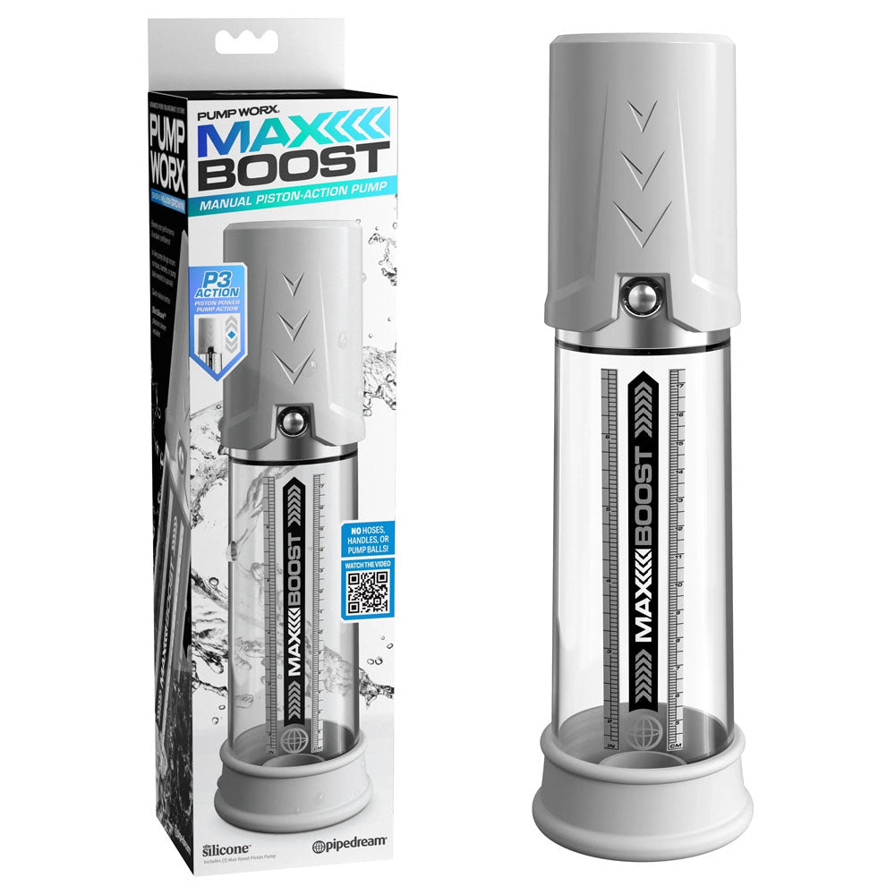 Pump Worx Max Boost - White-(pd3249-19) - PD3249-19