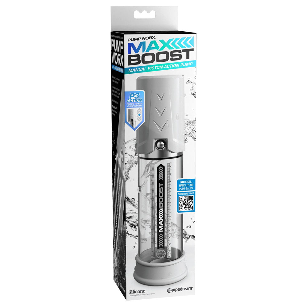 Pump Worx Max Boost - White-(pd3249-19) - PD3249-19