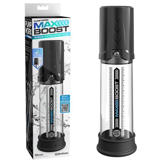 Pump Worx Max Boost - Black-(pd3249-23) - PD3249-23