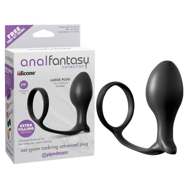 Anal Fantasy Collection Ass-Gasm Cock Ring Advanced Plug-(pd4694-23) - PD4694-23