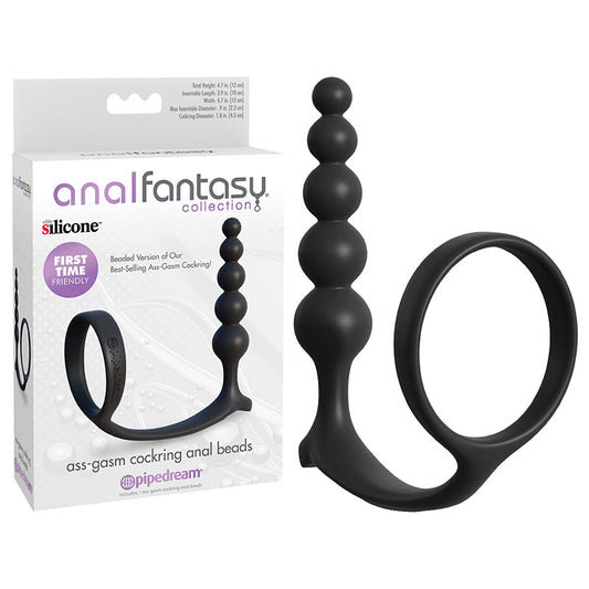 Anal Fantasy Collection Ass-Gasm Cockring Anal Beads-(pd4696-23) - PD4696-23