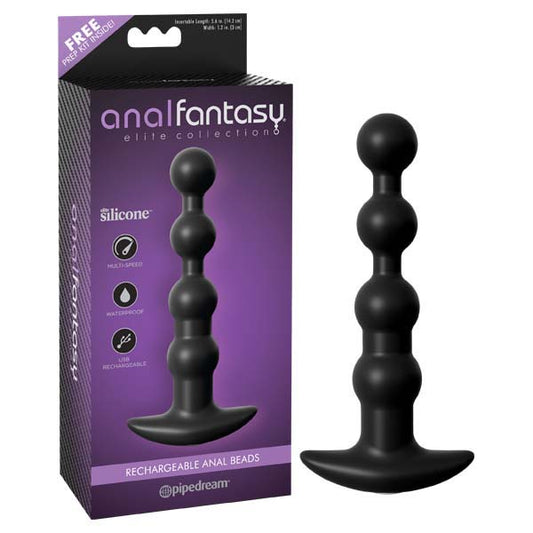 Anal Fantasy Elite Collection Rechargeable Anal Beads-(pd4775-23) - PD4775-23