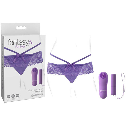 Fantasy For Her Crotchless Panty Thrill-Her-(pd4933-12) - PD4933-12