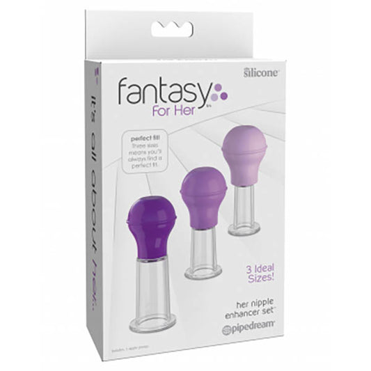 Fantasy For Her Nipple Enhancer Set-(pd4960-12) - PD4960-12