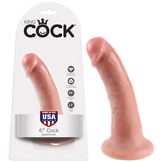 King Cock 6'' Cock-(pd5501-21) - PD5501-21