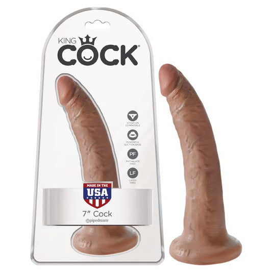 King Cock 7'' Cock-(pd5502-22) - PD5502-22