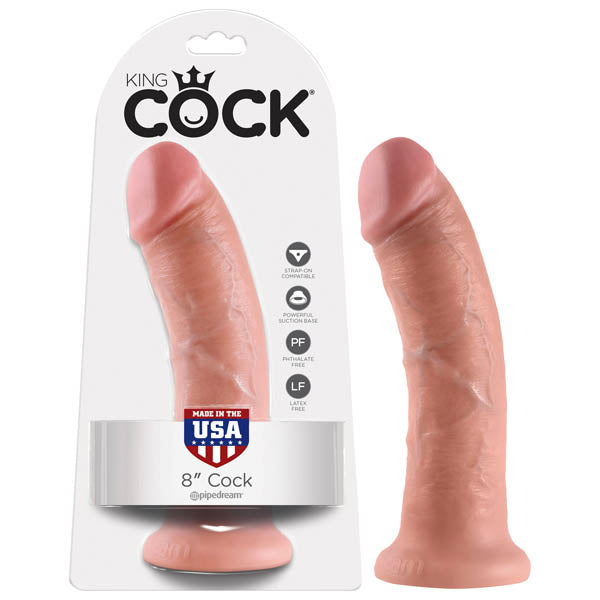 King Cock 8'' Cock-(pd5503-21) - PD5503-21