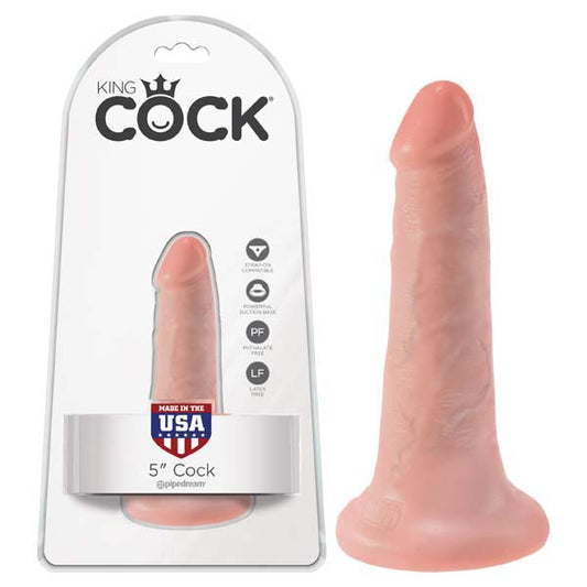 King Cock 5'' Cock-(pd5530-21) - PD5530-21