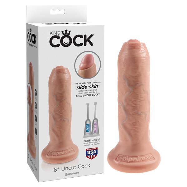 King Cock 6'' Uncut-(pd5560-21) - PD5560-21