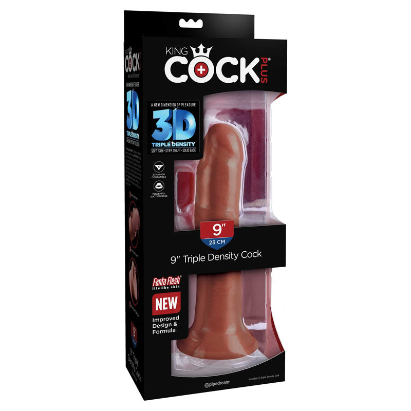 King Cock Plus 8'' Triple Density Cock-(pd5715-29) - PD5715-29