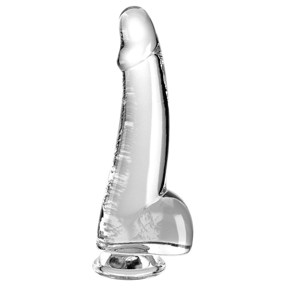 King Cock Clear 7.5'' Cock with Balls-(pd5760-20) - PD5760-20