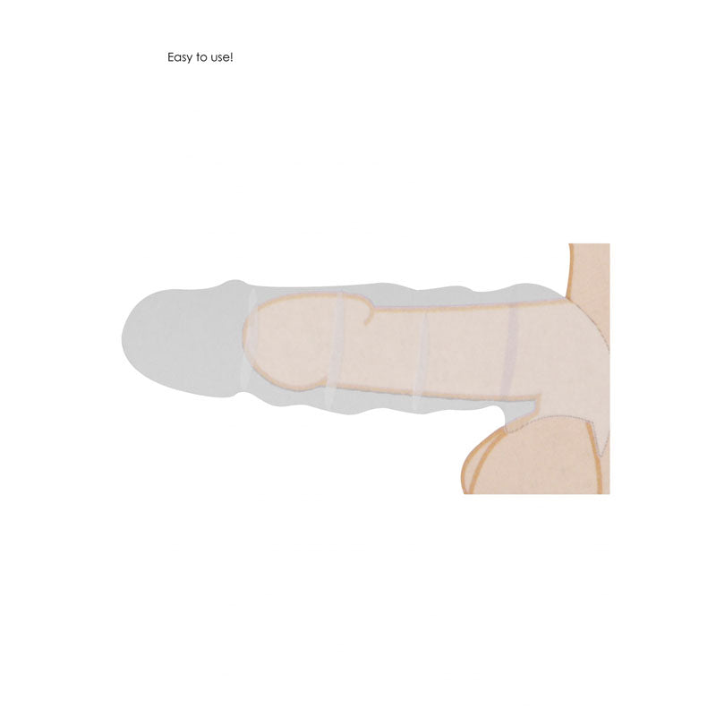 REALROCK 6'' Realistic Penis Sleeve-(rea105fle) - REA105FLE