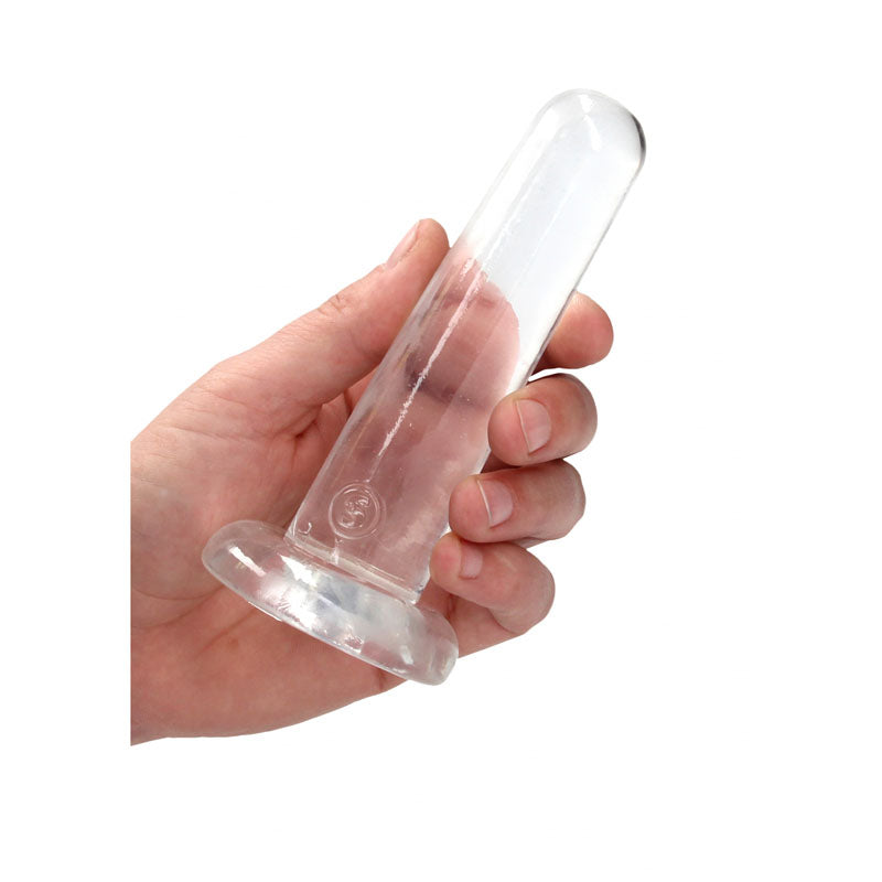 REALROCK Non Realistic Dildo With Suction Cup - 13.5 cm-(rea108tra) - REA108TRA