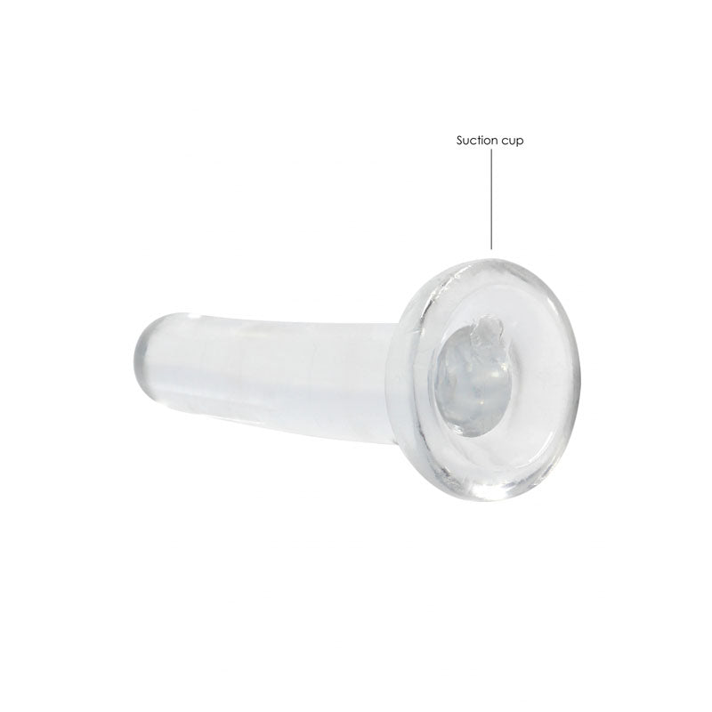 REALROCK Non Realistic Dildo With Suction Cup - 13.5 cm-(rea108tra) - REA108TRA