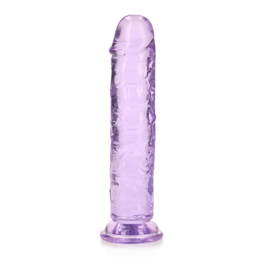 REALROCK 20 cm Straight Dildo - Purple-(rea152pur) - REA152PUR