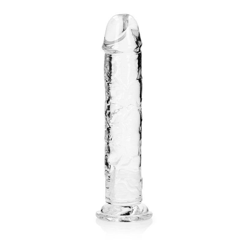 REALROCK 31 cm Straight Dildo - Clear-(rea156tra) - REA156TRA