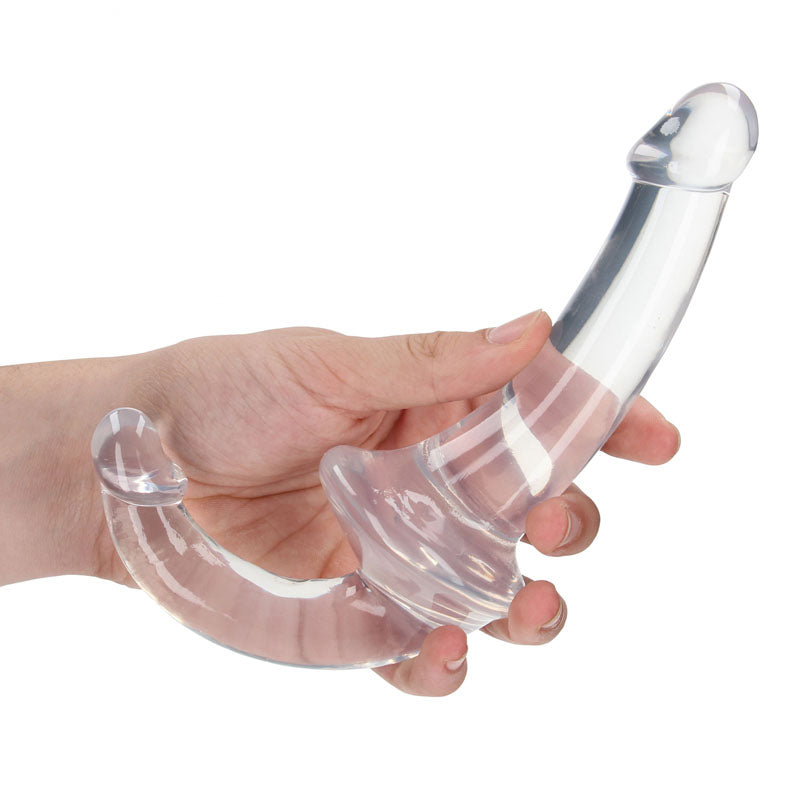 REALROCK 20 cm Strapless Strap-On - Clear-(rea157tra) - REA157TRA