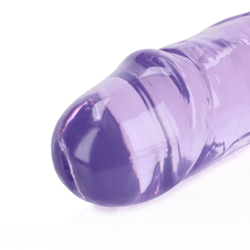 REALROCK 34 cm Double Dong - Purple-(rea159pur) - REA159PUR