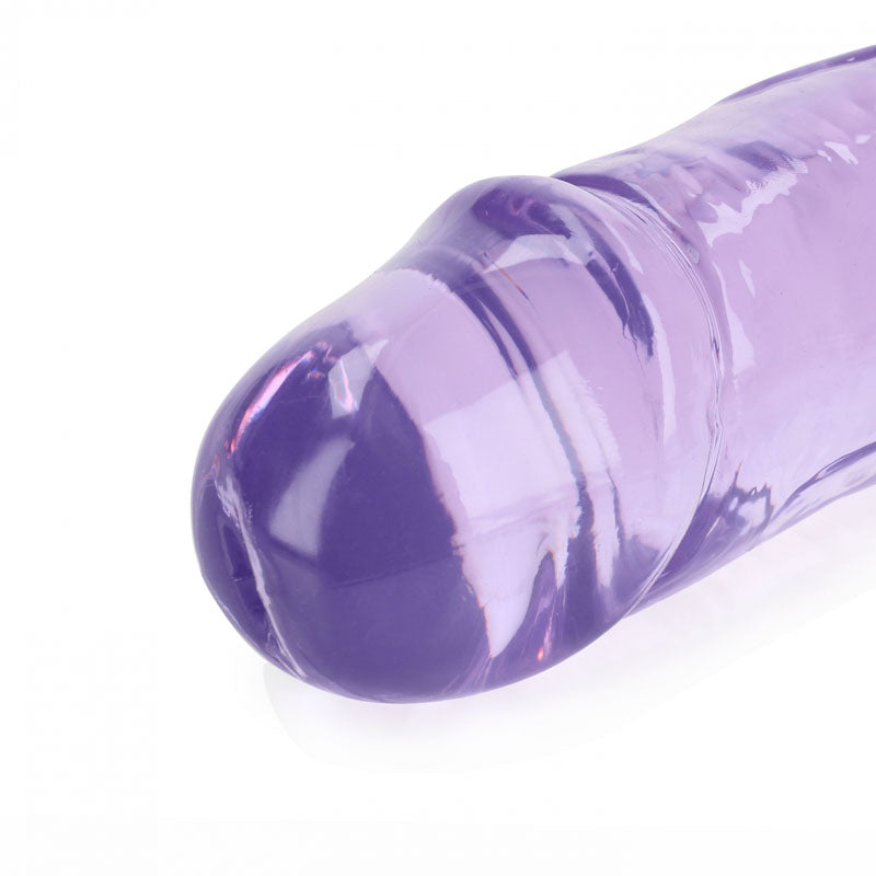 REALROCK 45 cm Double Dong - Purple-(rea160pur) - REA160PUR