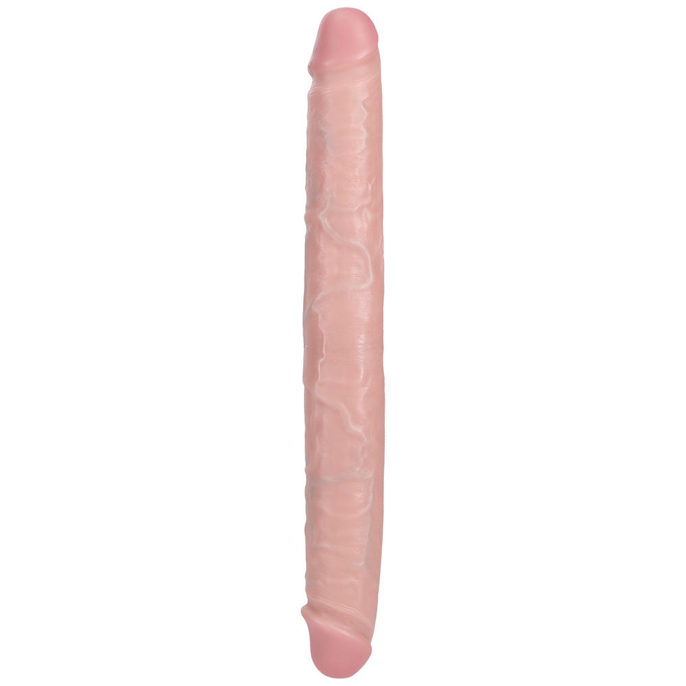 REALROCK 35cm Thick Double Dildo - Flesh-(rea185fle) - REA185FLE