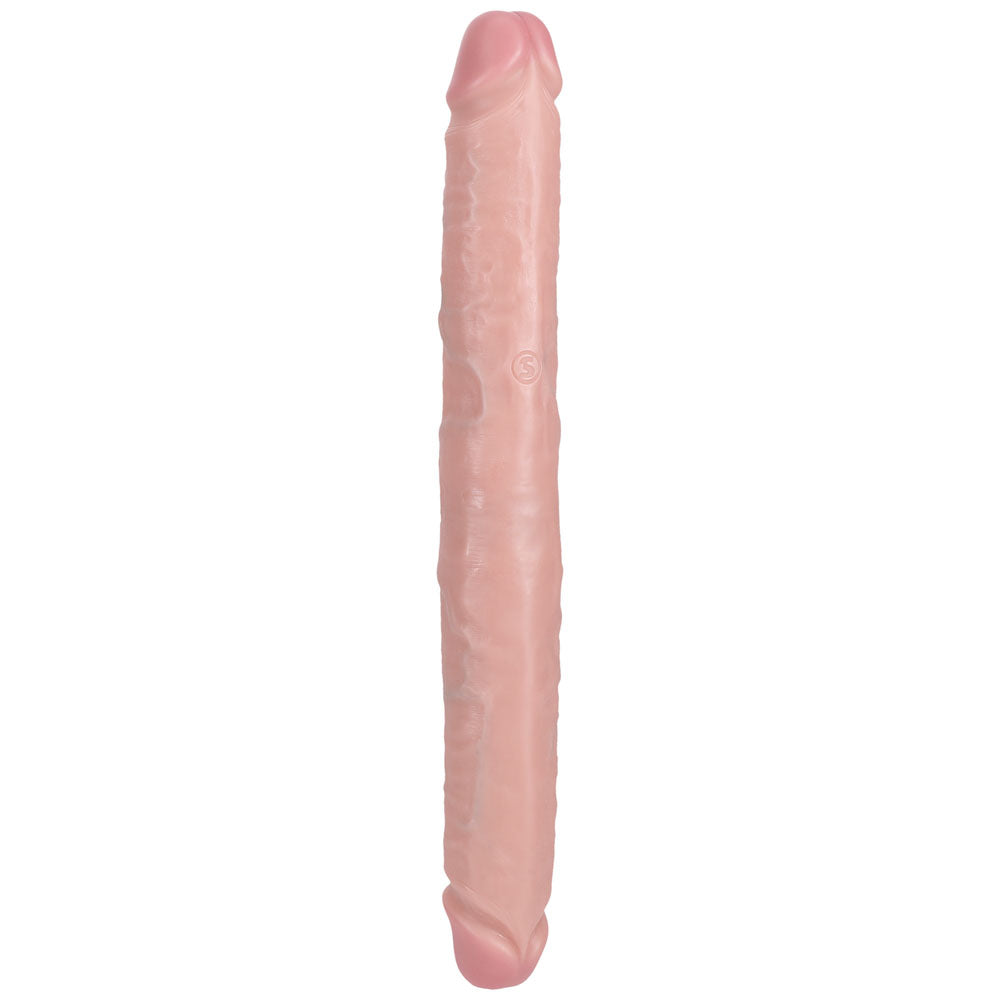 REALROCK 35cm Thick Double Dildo - Flesh-(rea185fle) - REA185FLE