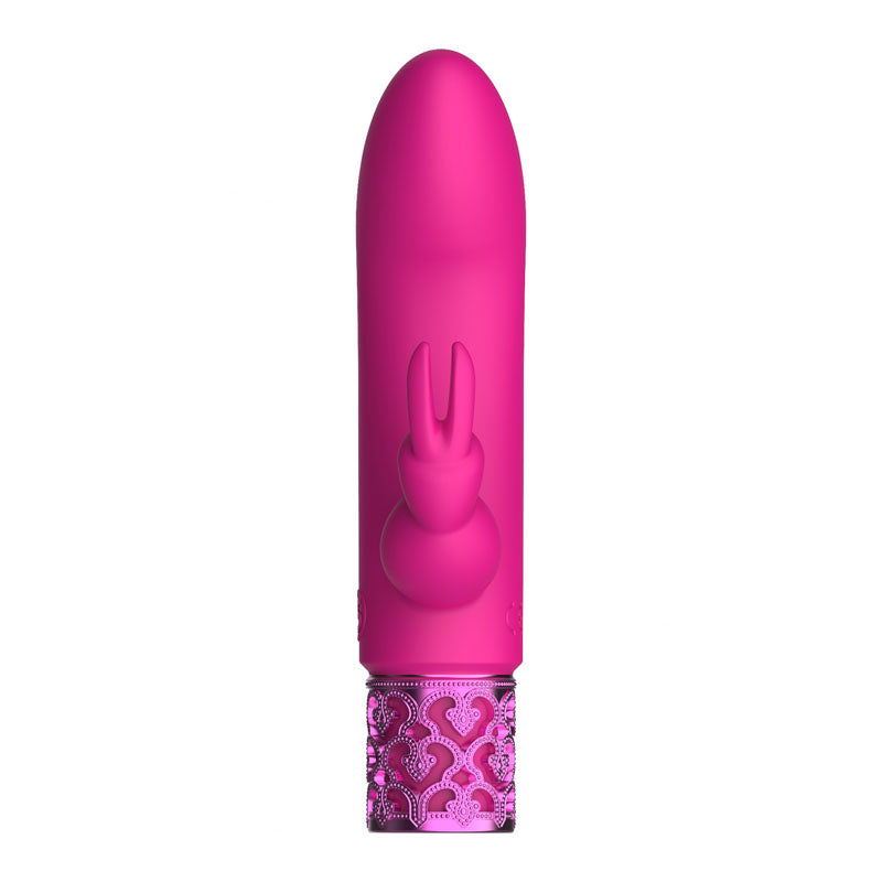 ROYAL GEMS Dazzling - Silicone Rechargeable Bullet-(roy012pnk) - ROY012PNK