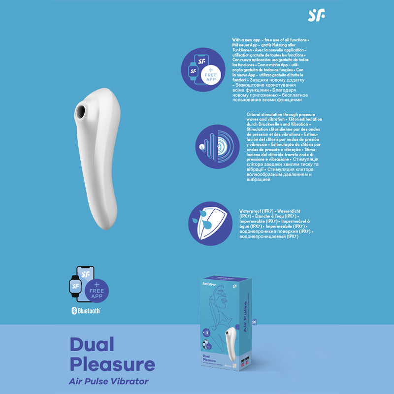 Satisfyer Dual Pleasure-(satdp-w) - SATDP-W