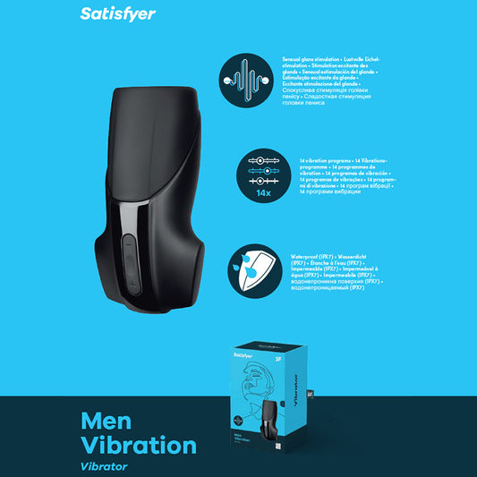 Satisfyer Men Vibration-(satmenv) - SATMENV