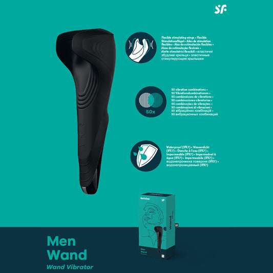 Satisfyer Men Wand-(satmenwand) - SATMENWAND