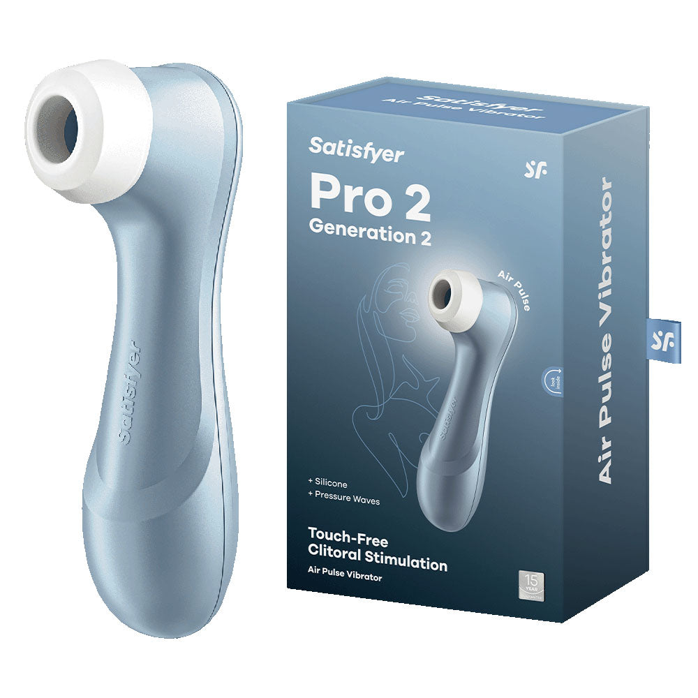 Satisfyer Pro 2 - Blue-(satpro2-blu) - SATPRO2-BLU