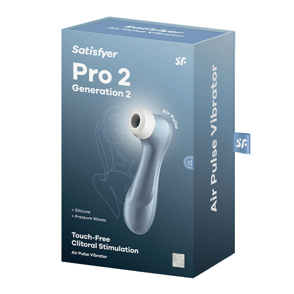 Satisfyer Pro 2 - Blue-(satpro2-blu) - SATPRO2-BLU