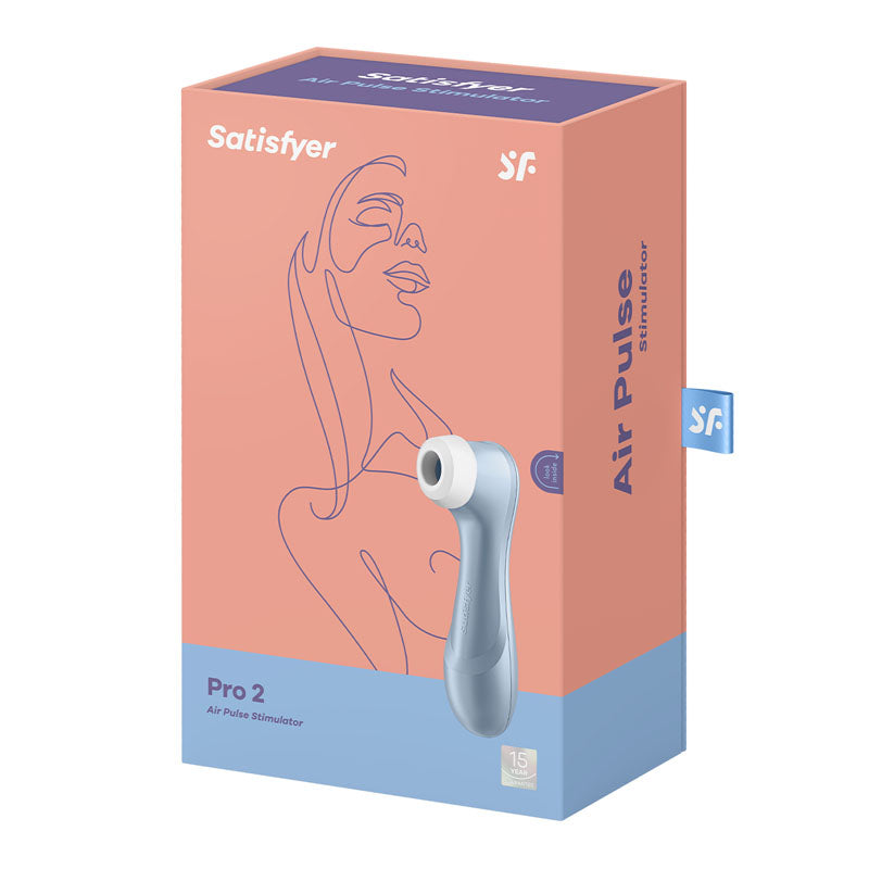 Satisfyer Pro 2 - Blue-(satpro2-blu) - SATPRO2-BLU