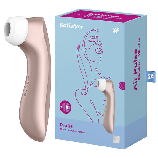 Satisfyer Pro 2+ Rose Gold-(satpro2v) - SATPRO2V