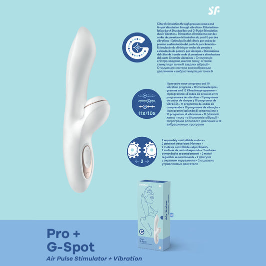 Satisfyer Pro + G-Spot-(satprogsr) - SATPROGSR