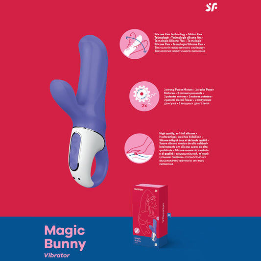 Satisfyer Vibes - Magic Bunny-(satv-mb) - SATV-MB