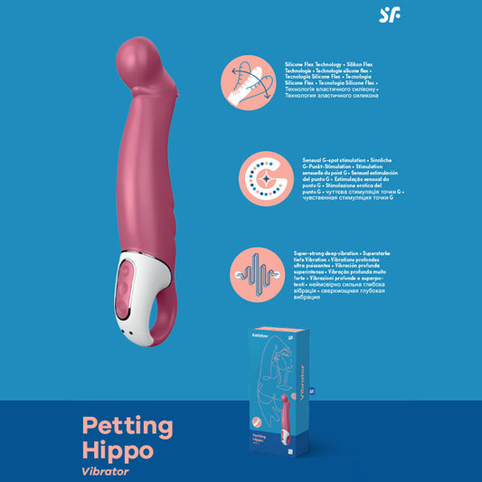 Satisfyer Vibes - Petting Hippo-(satv-ph) - SATV-PH