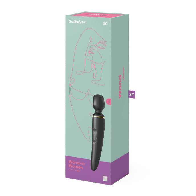 Satisfyer Wand-er Woman-(satwand-blk) - SATWAND-BLK