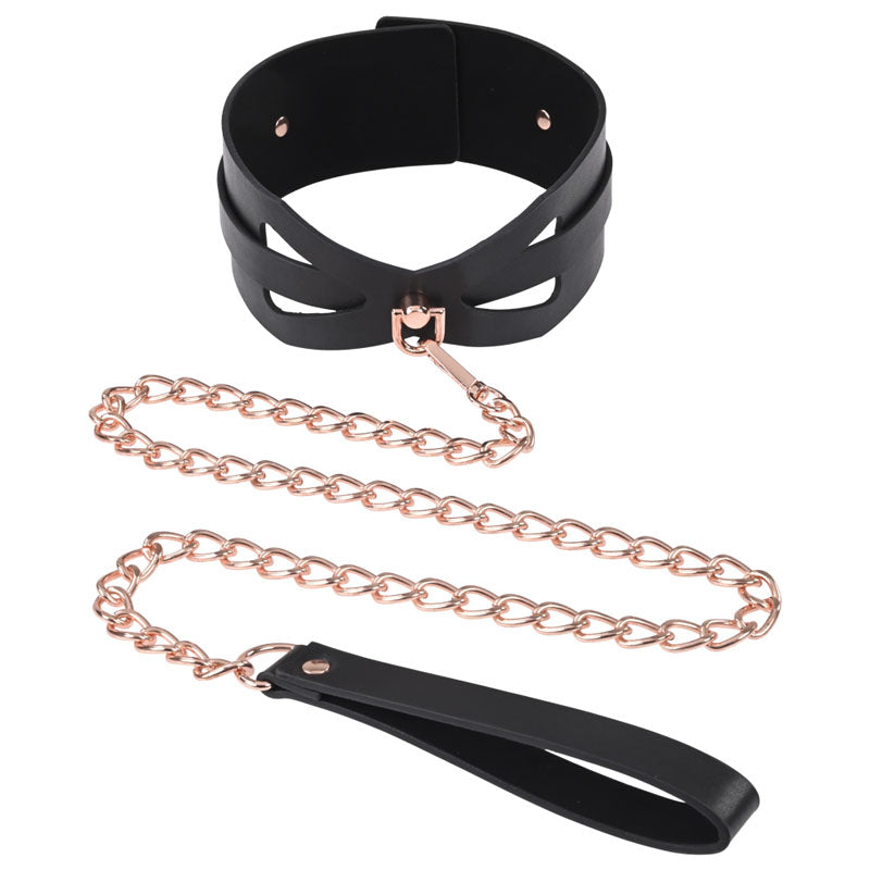 Sex & Mischief Brat Collar & Leash-(ss09841) - SS09841