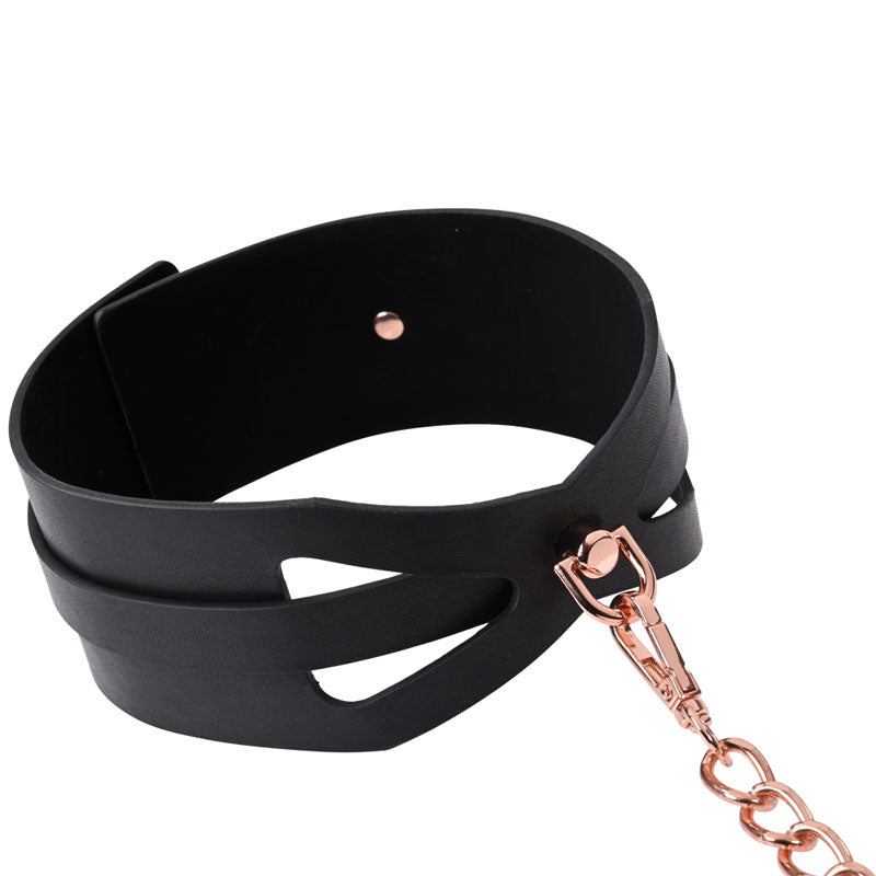 Sex & Mischief Brat Collar & Leash-(ss09841) - SS09841