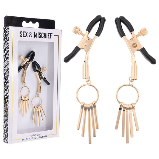 Sex & Mischief Verge Nipple Clamps-(ss09856) - SS09856