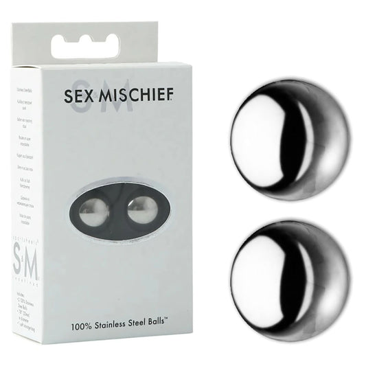 Sex & Mischief 100% Stainless Steel Balls-(ss10084) - SS10084