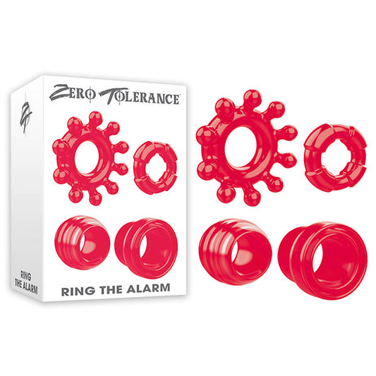 Zero Tolerance Ring The Alarm-(ze-cr-4401-2) - ZE-CR-4401-2