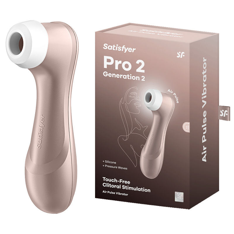 Satisfyer Pro 2 - Rose Gold-(satpro2) - SATPRO2